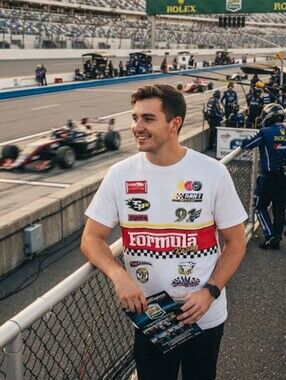 South Pole Formula Racing Graphic‎ Tee Shirt Size Large NWT